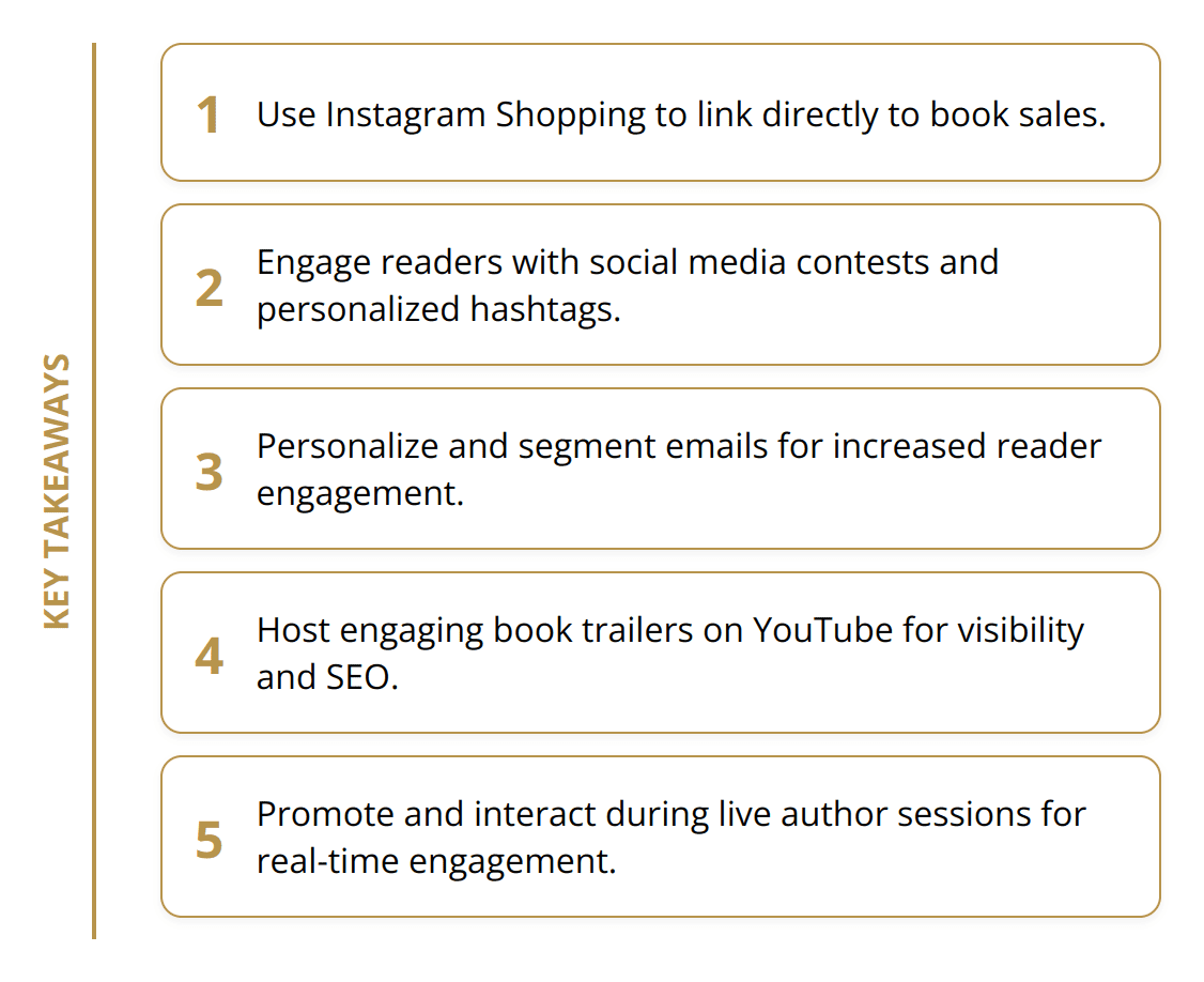 Key Takeaways - Digital Book Marketing Trends: Essential Guide