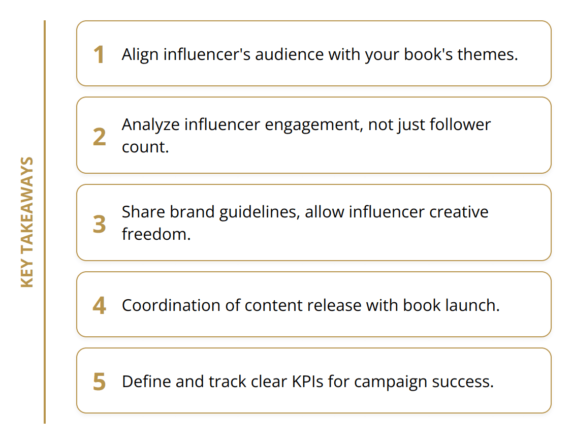 Key Takeaways - Influencer Collaboration in Publishing: Best Practices